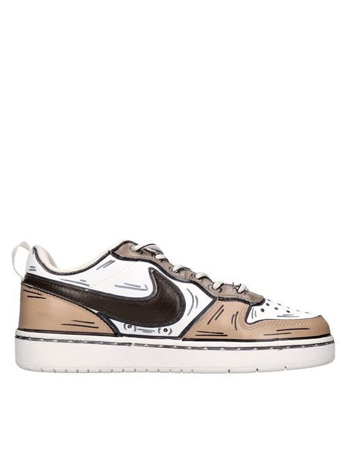 Sneakers in ecopelle NIKE SEDDYS | NISE235254257BIANCO-MARRONE-NERO